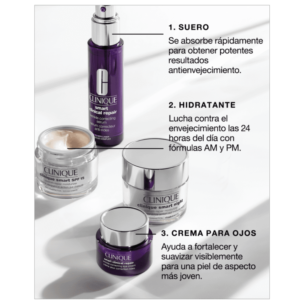 Clinique Smart Clinical Repair Sérum Redutor de Linhas para Área dos Olhos 15ml