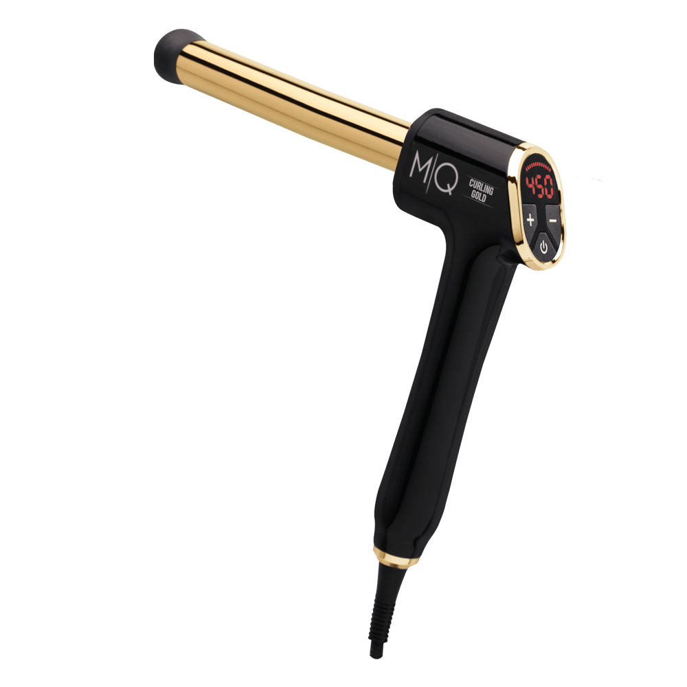 Mq Professional Curling Gold Titanium 25mm Modelador De Cachos 240g