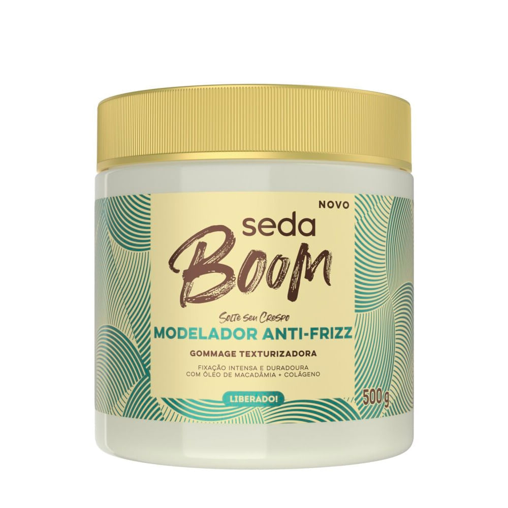 Finalizador Capilar Seda Boom Modelador Anti-Frizz 500g