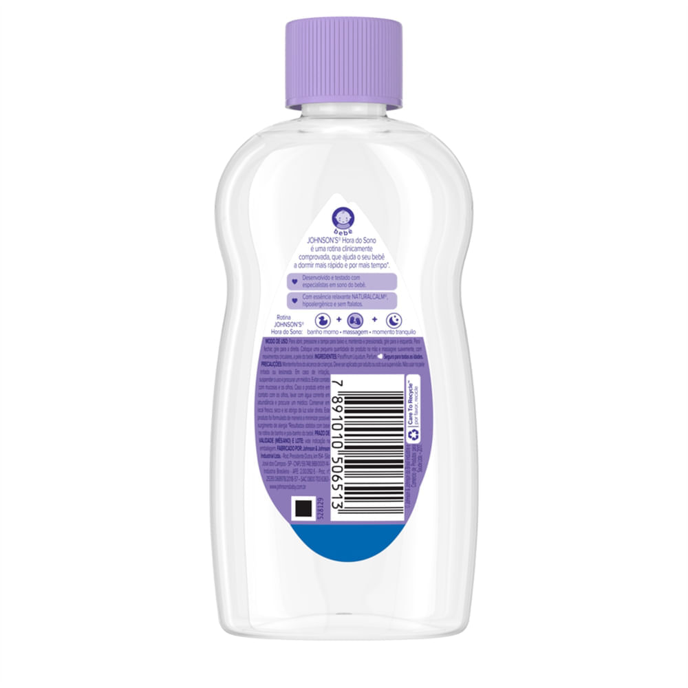 Óleo Hora Do Sono Johnson's Baby 200ml