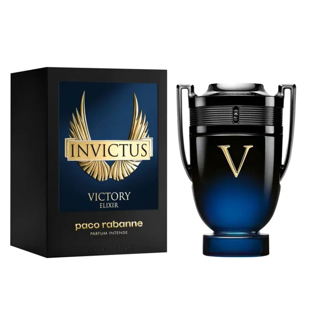 Perfume Masculino Invictus Victory Elixir Parfum Intense Paco Rabanne 100ml