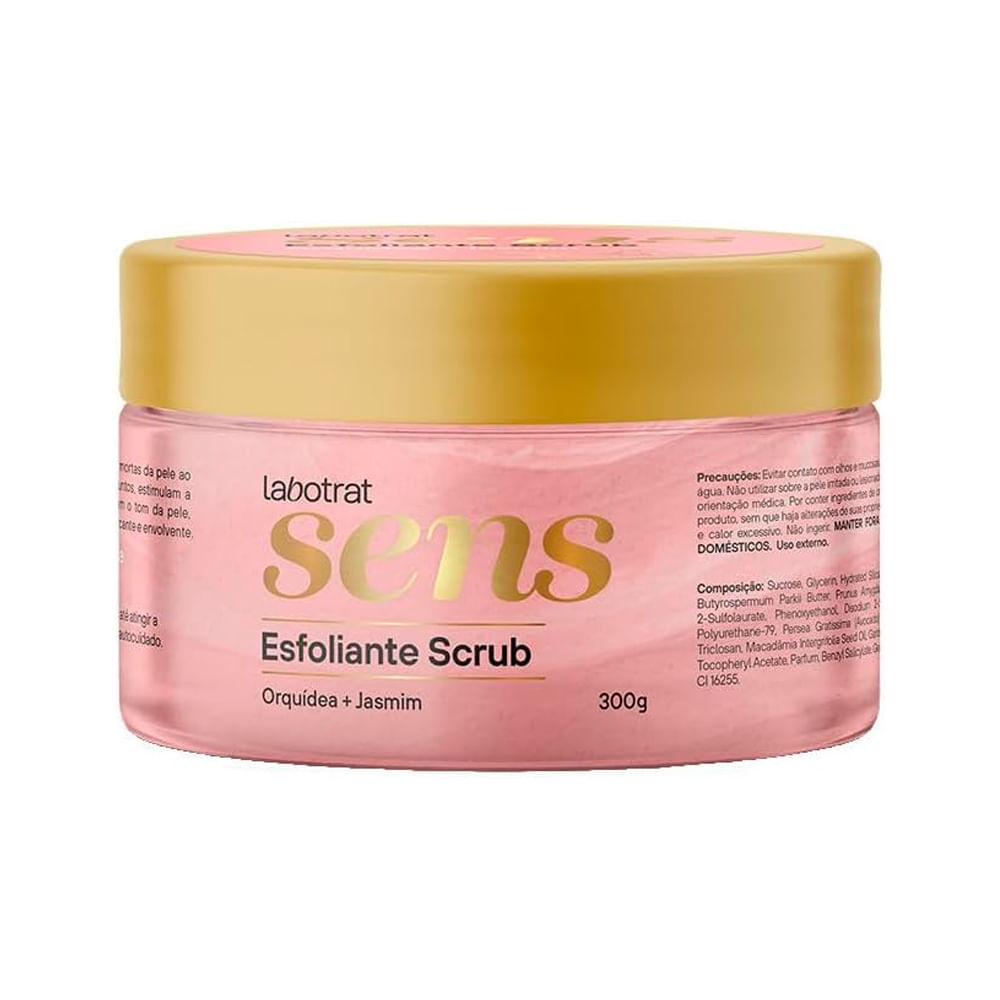 Esfoliante Scrub Labotrat Sens Orquídea E Jasmim 300g