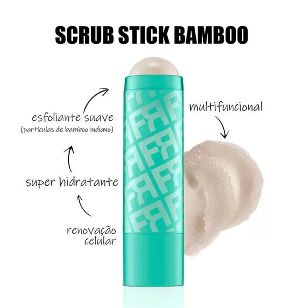 Esfoliante Labial Stick Balm Bamboo Franciny Ehlke 6,2g