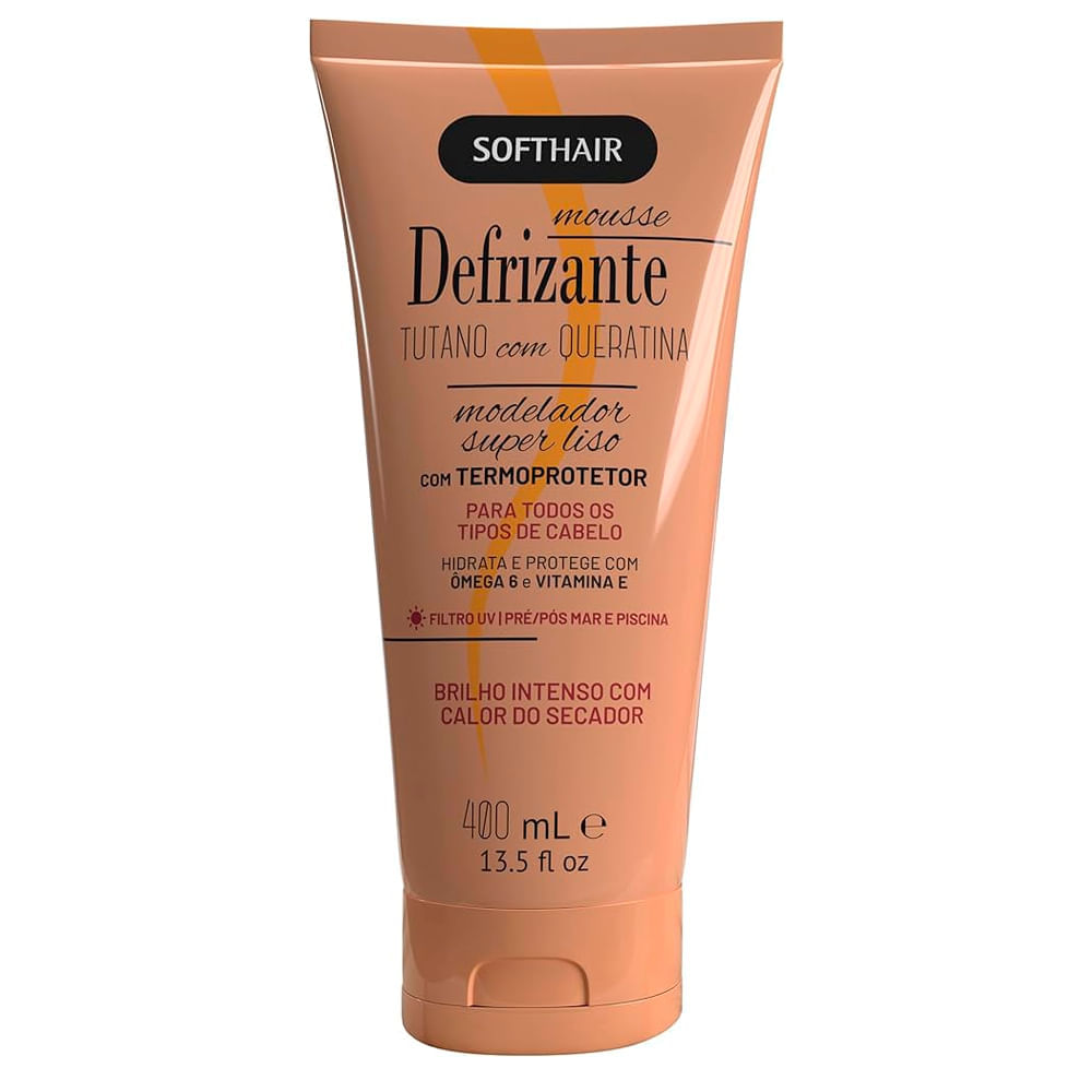 Defrizante Soft Hair Tutano Com Queratina 150g