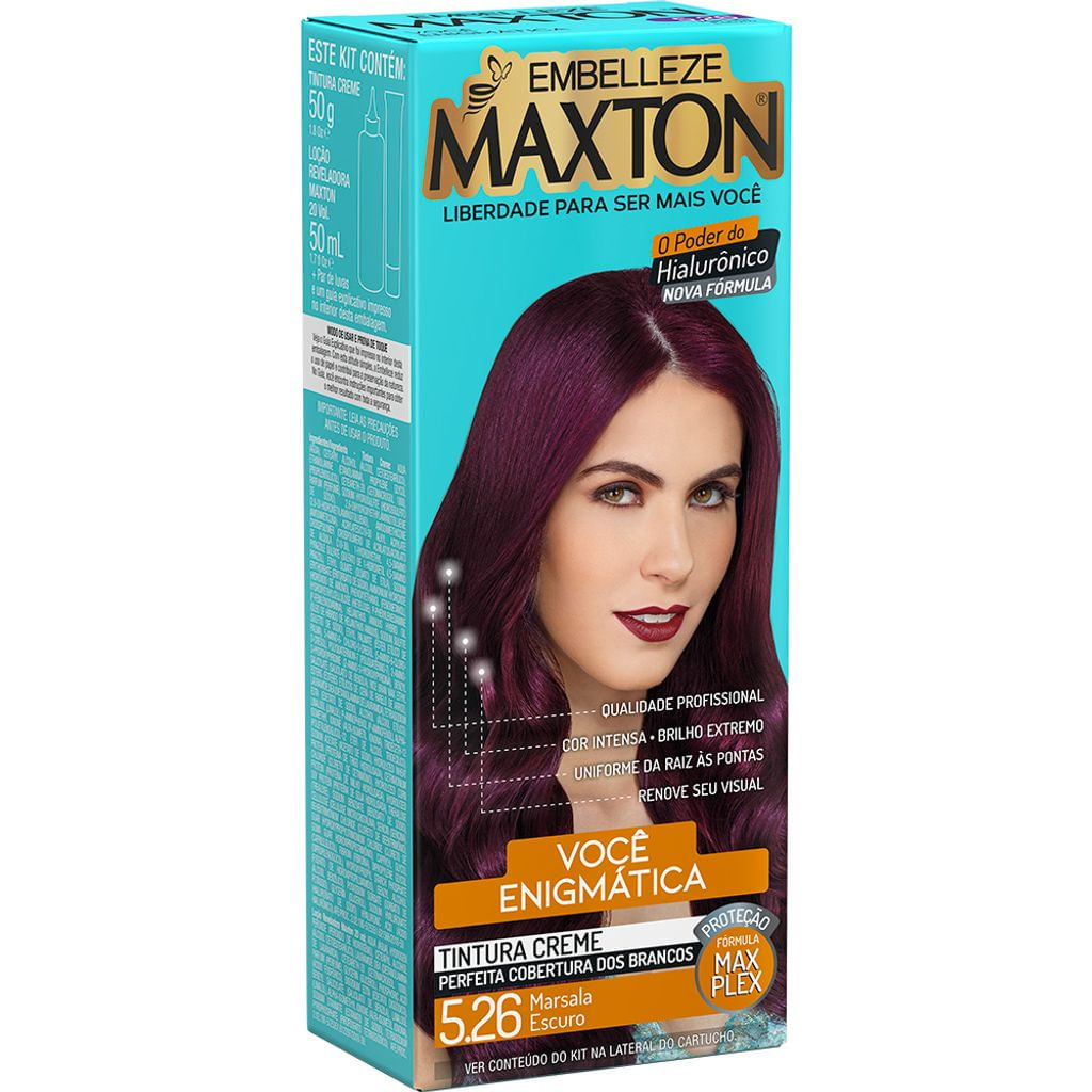 Kit Prático Maxton Marsala Escuro 5.26