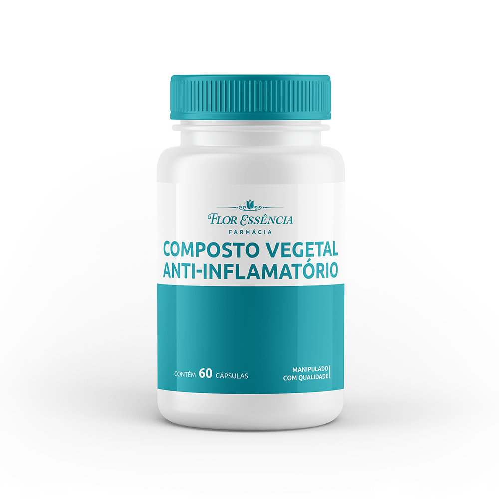 COMPOSTO VEGETAL ANTI INFLAMATÓRIO 60 CÁPSULAS