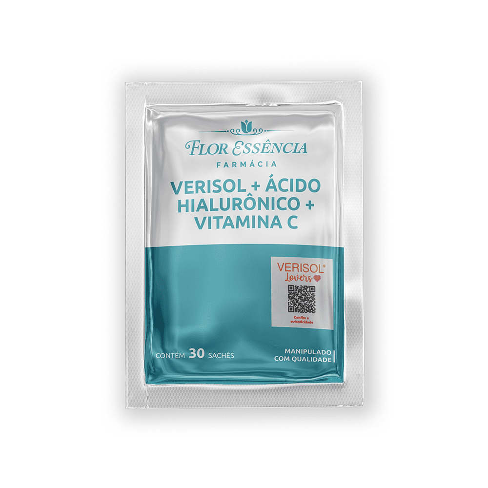 VERISOL® + ÁCIDO HIALURÔNICO + VITAMINA C 30 UNIDADES