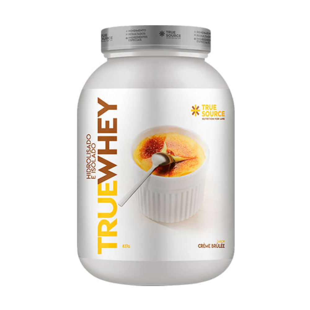 Whey Protein Creme Brulee True Source 837g