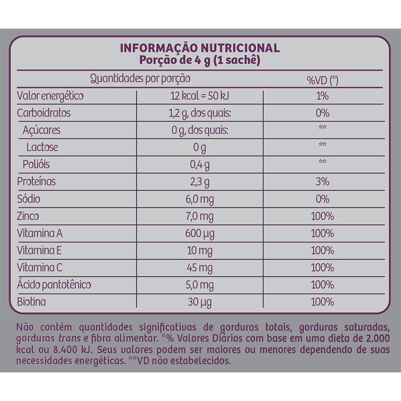 Colágeno Verisol Frutas Amarelas 30 sachês - Sanavita
