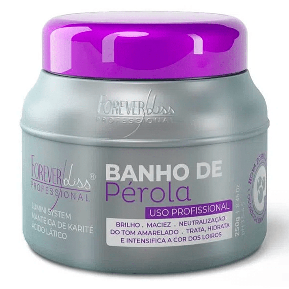 Máscara Pigmentante Forever Liss Banho De Pérola 250g