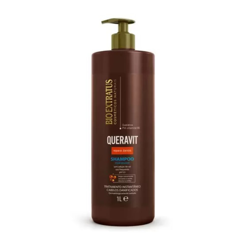 Shampoo Hidratante Queravit Bio Extratus 1L