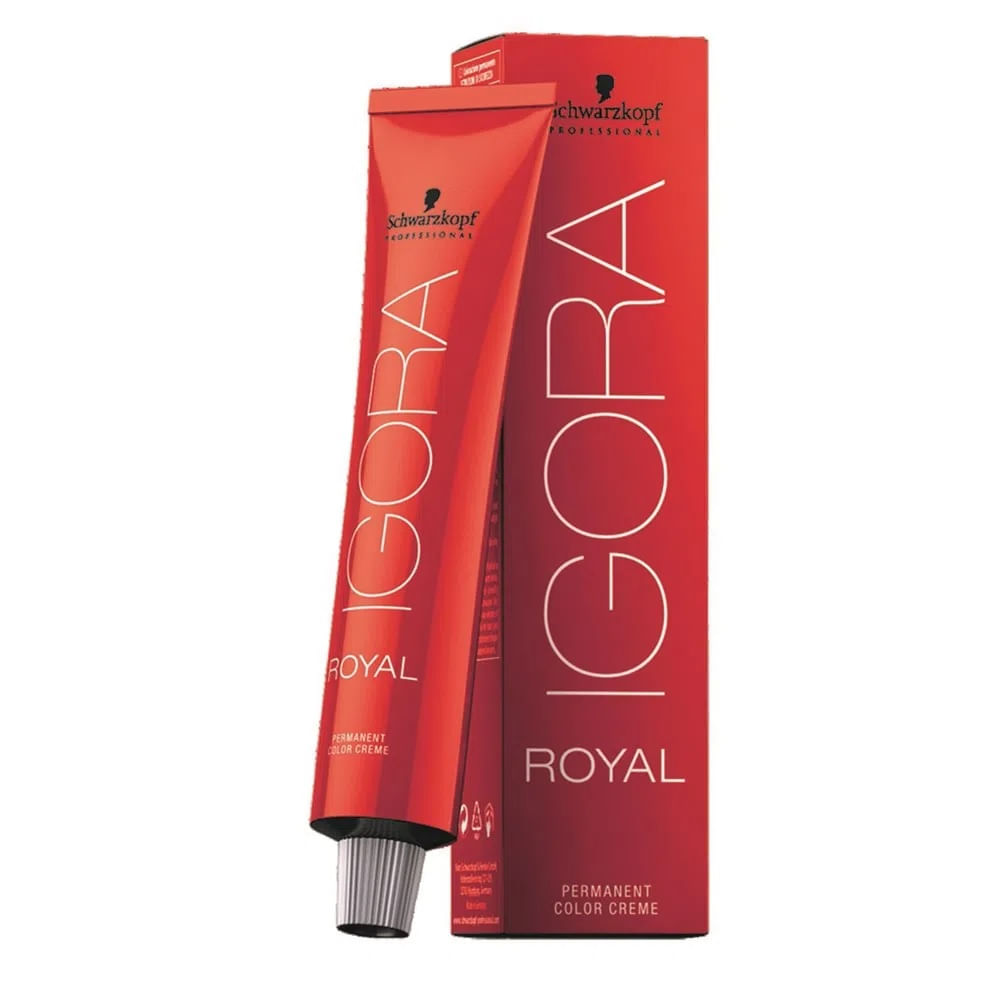 Coloração Schwarzkopf Igora Royal 60ml Cor:9-7 Louro Extra Cl. Cobre