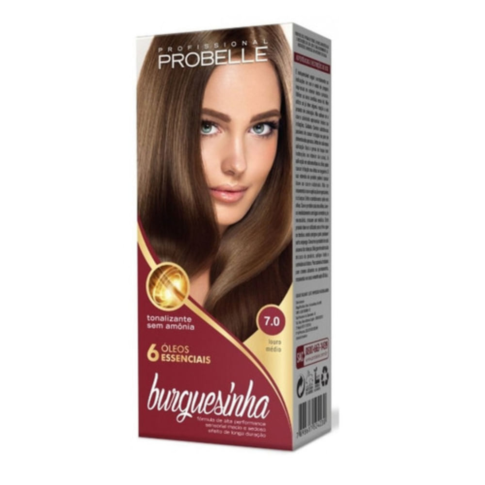 Tonalizante Burguesinha Cor:7.0 Probelle 50ml