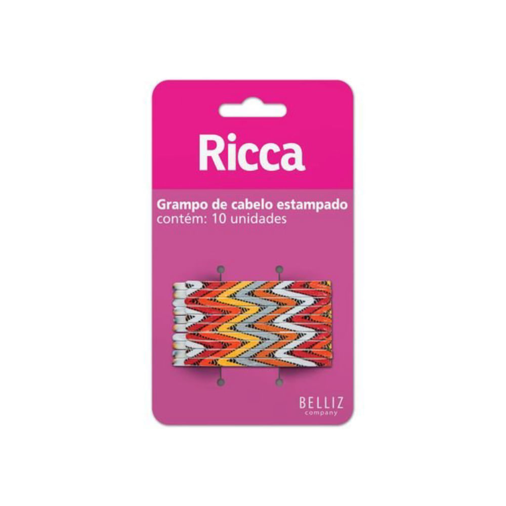 Grampo De Cabelo Ricca Style Étnico