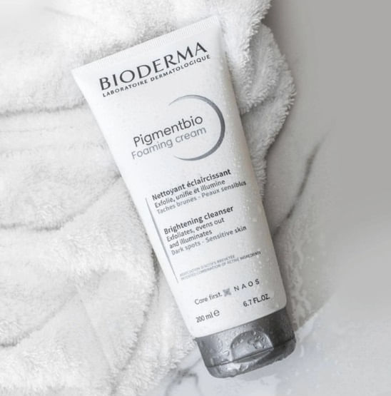 Pigmentbio Foaming Cream Creme de Limpeza Clareador Bioderma 200ml