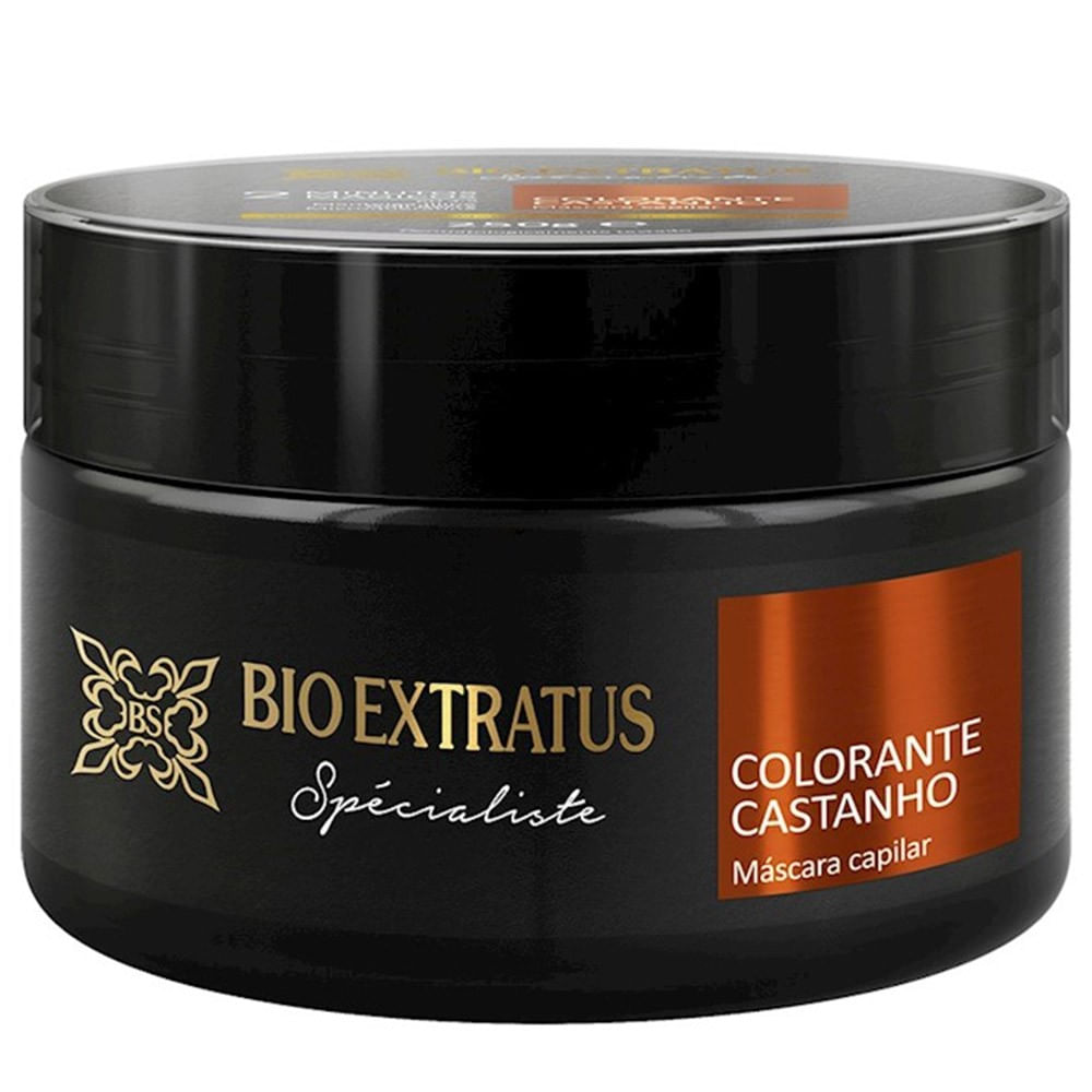 Máscara Colorante Castanho Bio Extratus 250g