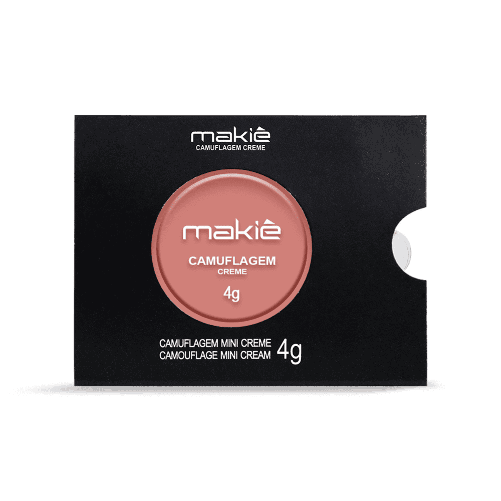 Makiê Mini Camuflagem Creme Suede 4g
