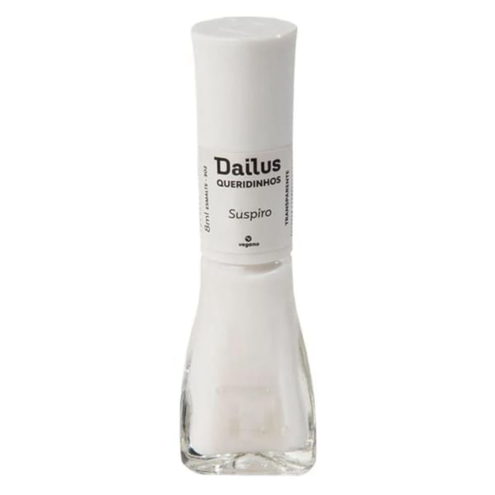 Esmalte Dailus Transparente Queridinhos Suspiro 8ml