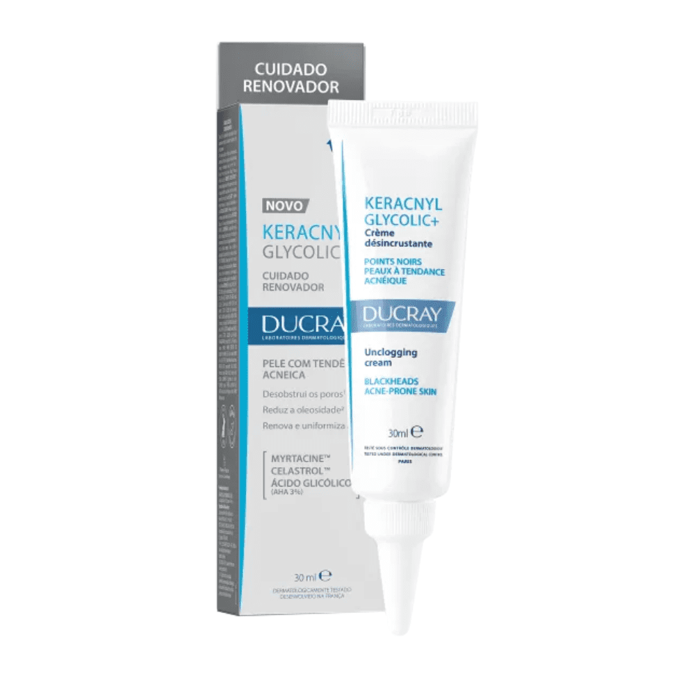 Ducray Keracnyl Glycolic+ Tratamento Desincrustante 30ml