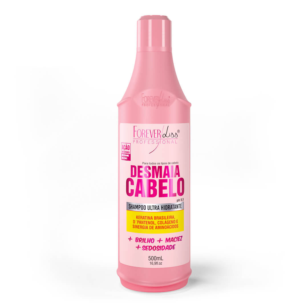 Shampoo Desmaia Cabelo Forever Liss 500ml (CCDM)