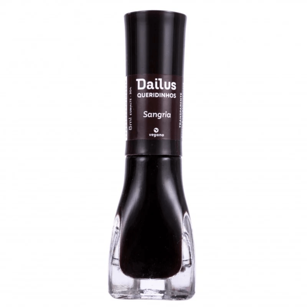 Esmalte Dailus Transparente Queridinhos Sangria