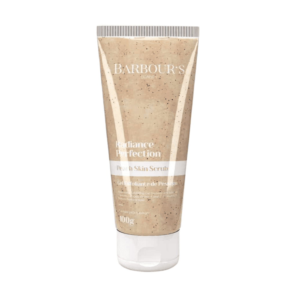 Barbours Beauty Peach Skin Scrub Gel Esfoliante de Pêssego 100ml