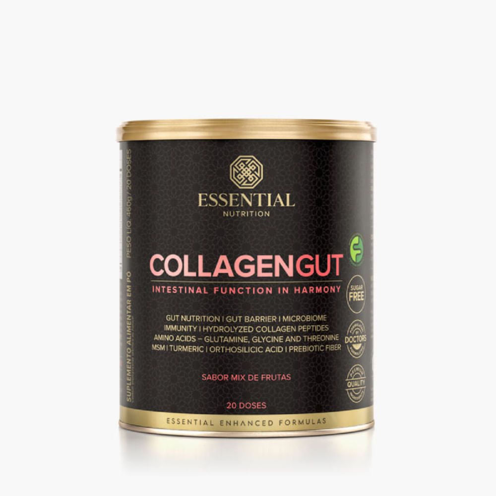 Collagen Gut Mix De Frutas Essential Nutrition 460g