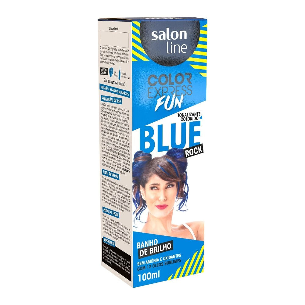 Tintura Salon Line Fun Blue Rock 100ml