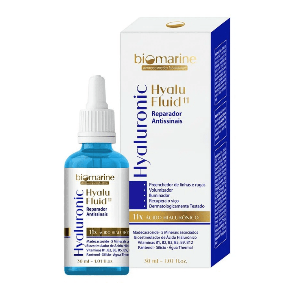 Biomarine Hyaluronic Hyalu Fluid Sérum Fluido Reparador 30ml