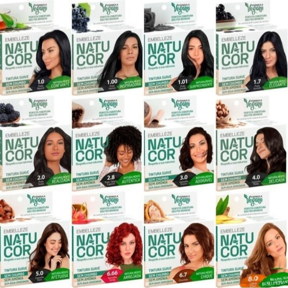 Tintura Natucor Cor:3.0 Castanho Escuro