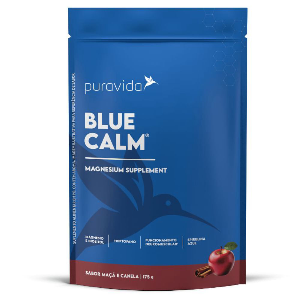 Blue Calm Maça Canela Puravida 175g