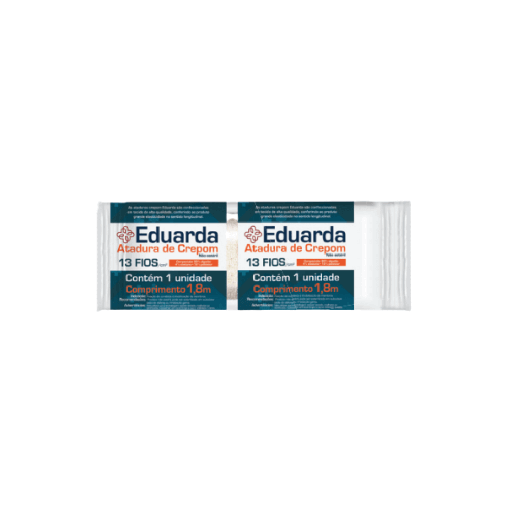 American Medical Atadura de Crepom Eduarda 13 Fios 12cmx1,8m
