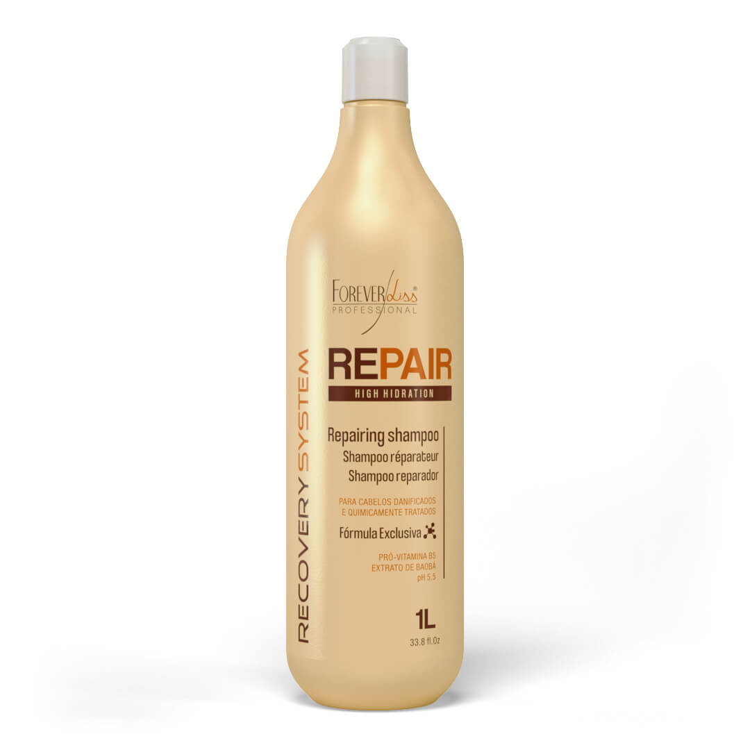 Shampoo Reparador Force Repair Forever Liss 1 Litro (CCDM)