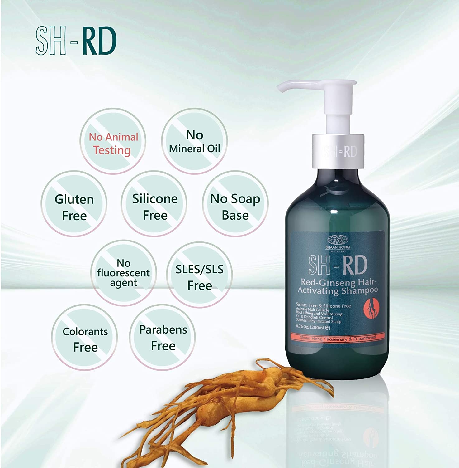SH-RD RED-GINSENG HAIR-ACTIVATING SHAMPOO 200ML