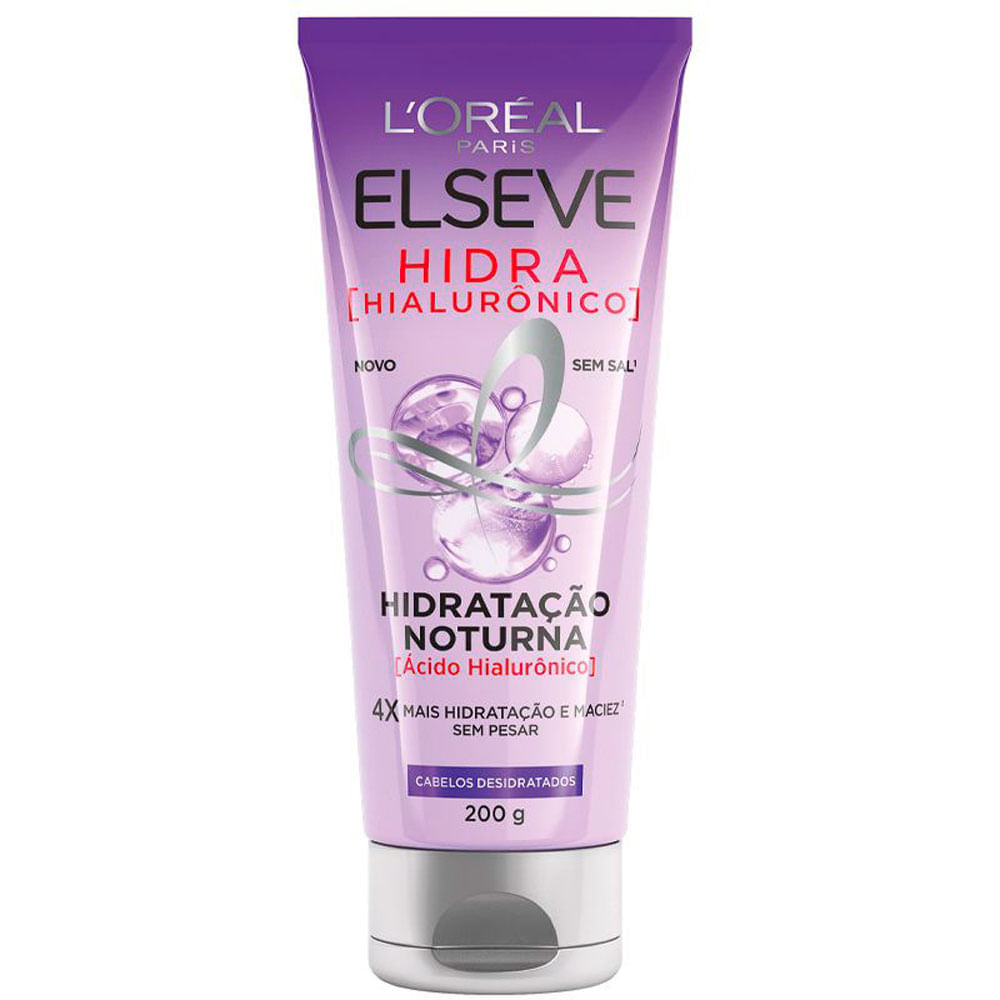 Creme Hidratação Noturna Elseve Hidra Hialurônico 200g