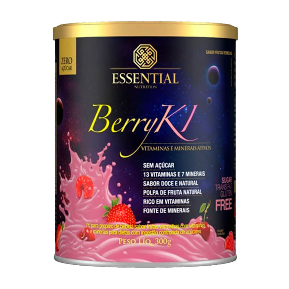 Berryki Frutas Vermelhas Essential Nutrition 300g