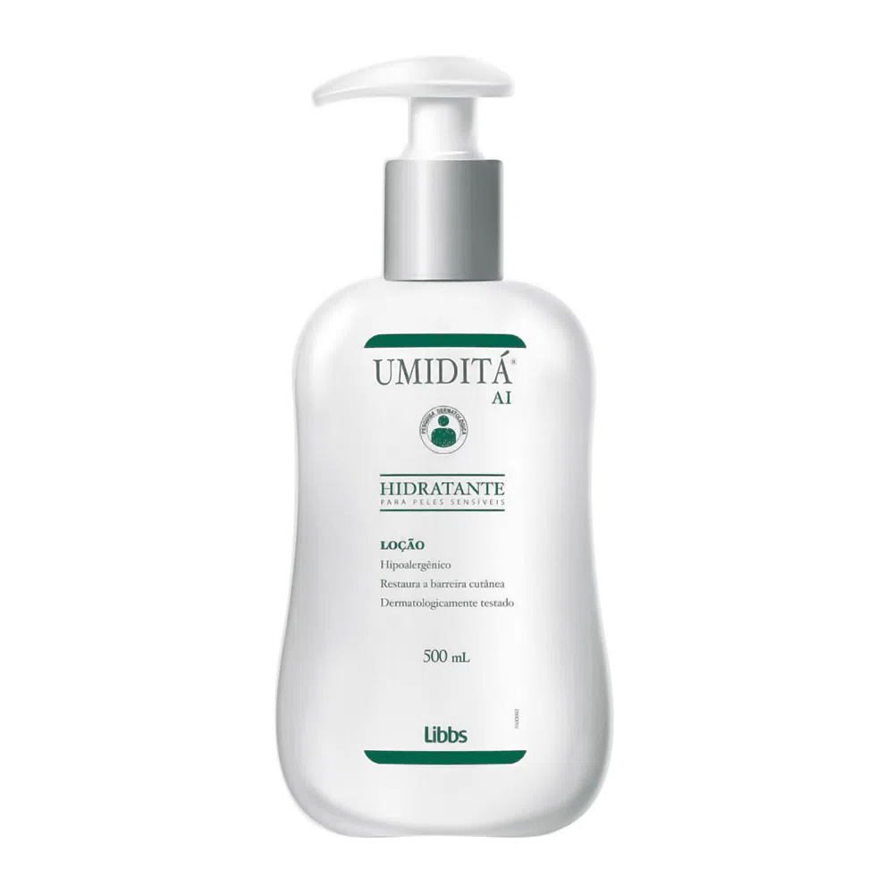 Libbs Umiditá A.I. Loção Hidratante Para Peles Sensíveis 500ml