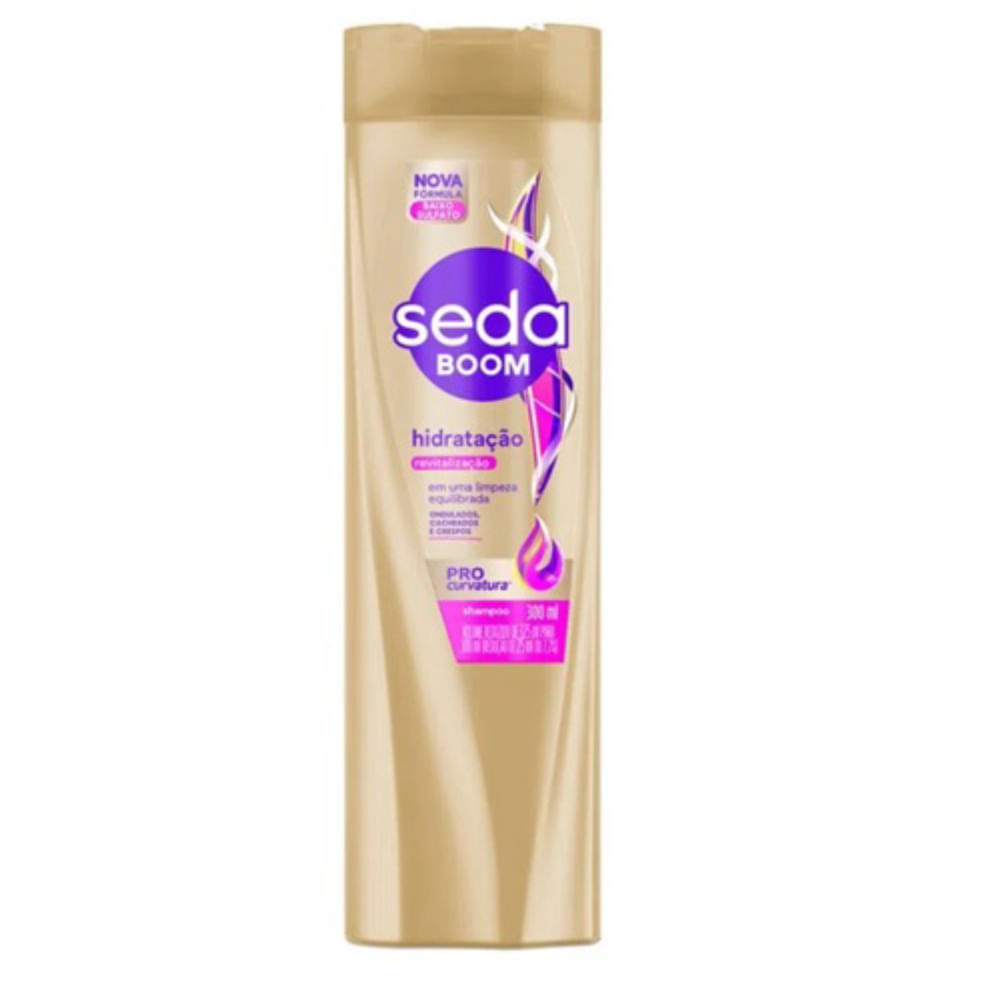 Shampoo Seda Boom Hidratação Pro-Curvatura 300ml (CCDM)