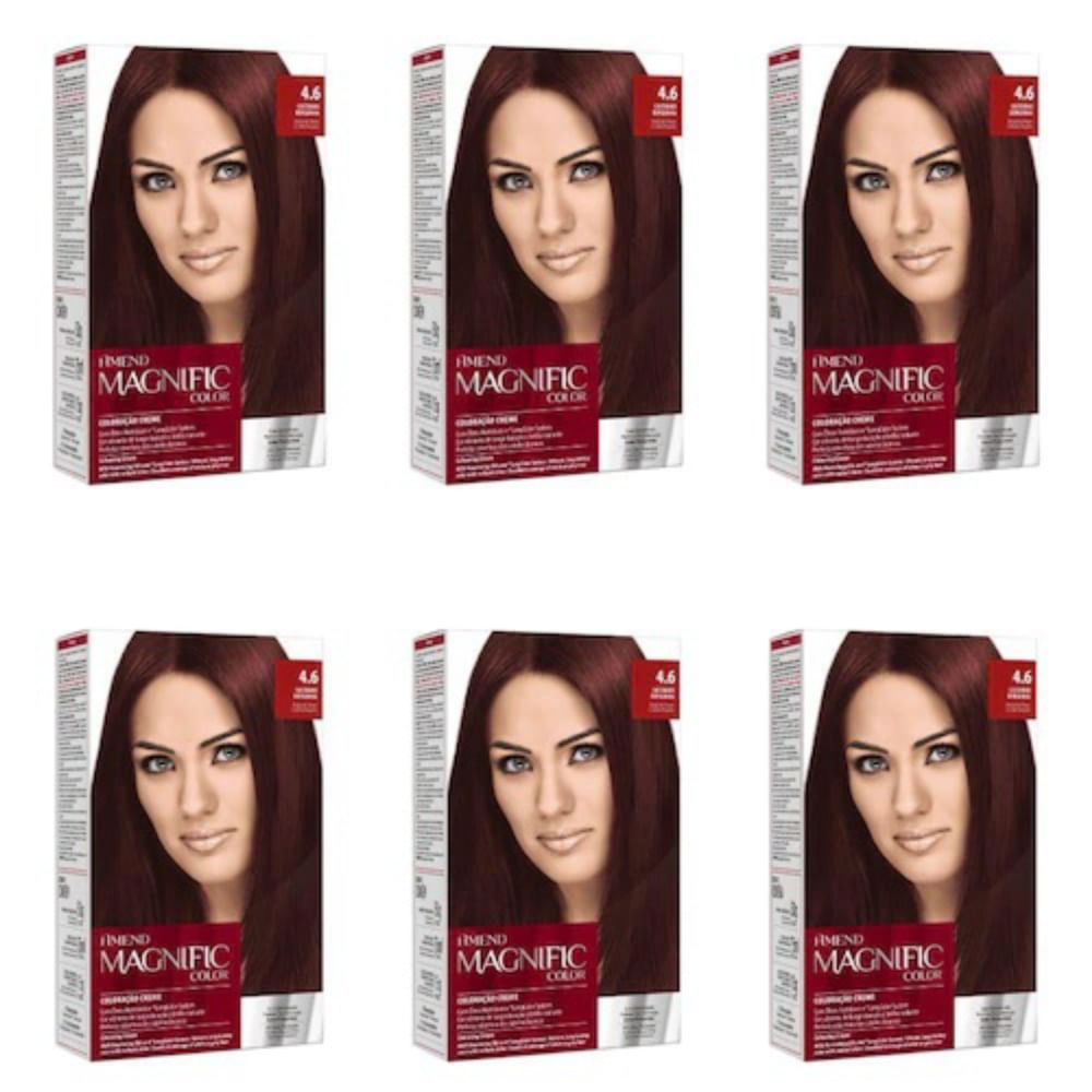 Kit Coloração Magnific Color Amend Cor:6.0 Louro Escuro