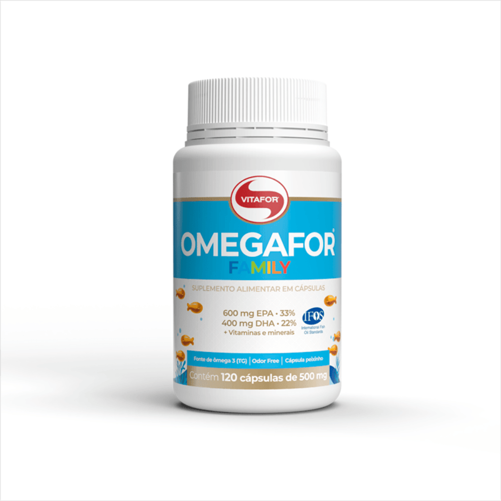 OMEGAFOR FAMILY 500MG 120CAPS