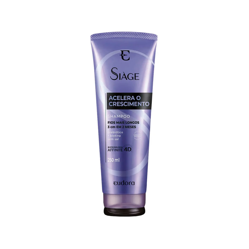 Shampoo Eudora Siàge Acelera O Crescimento 250ml