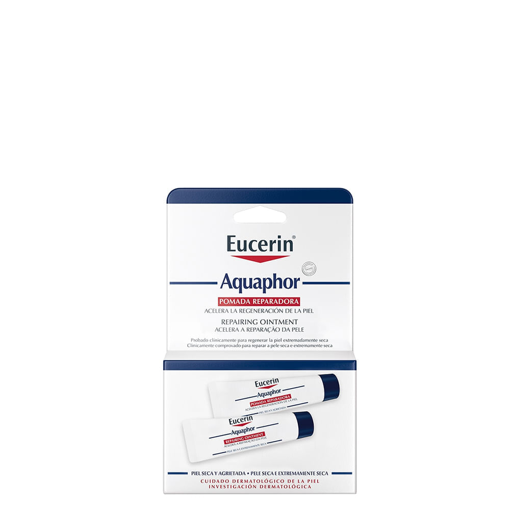 Kit De Pomada Reparadora Eucerin Aquaphor 2 X 9 G