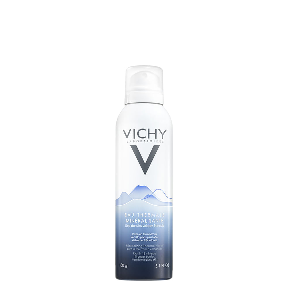 Água Termal Facial Vichy Eau Thermale Minéralisante 150 Ml