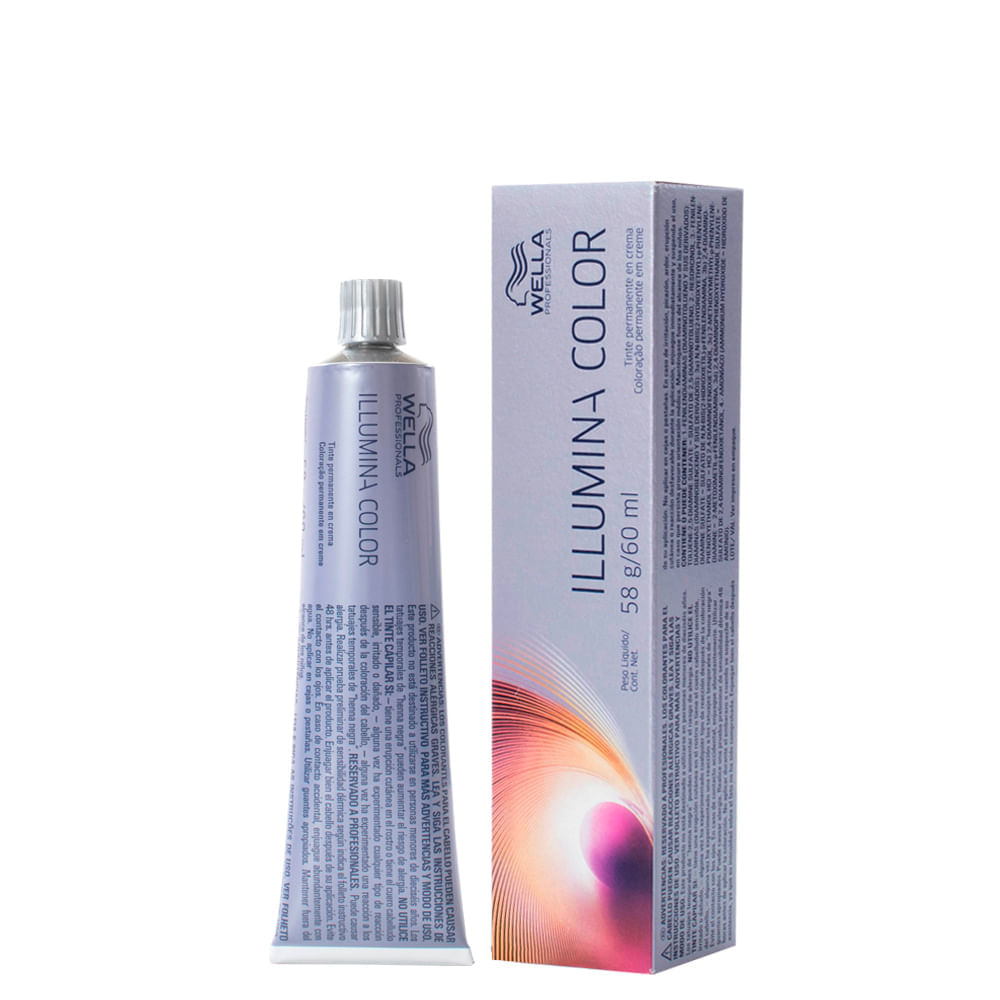Coloração Wella Professionals Illumina Color 7/ 43 Louro Médio Vermelho Dourado 60 Ml 7/ 43 Louro Médio Vermelho Dourado