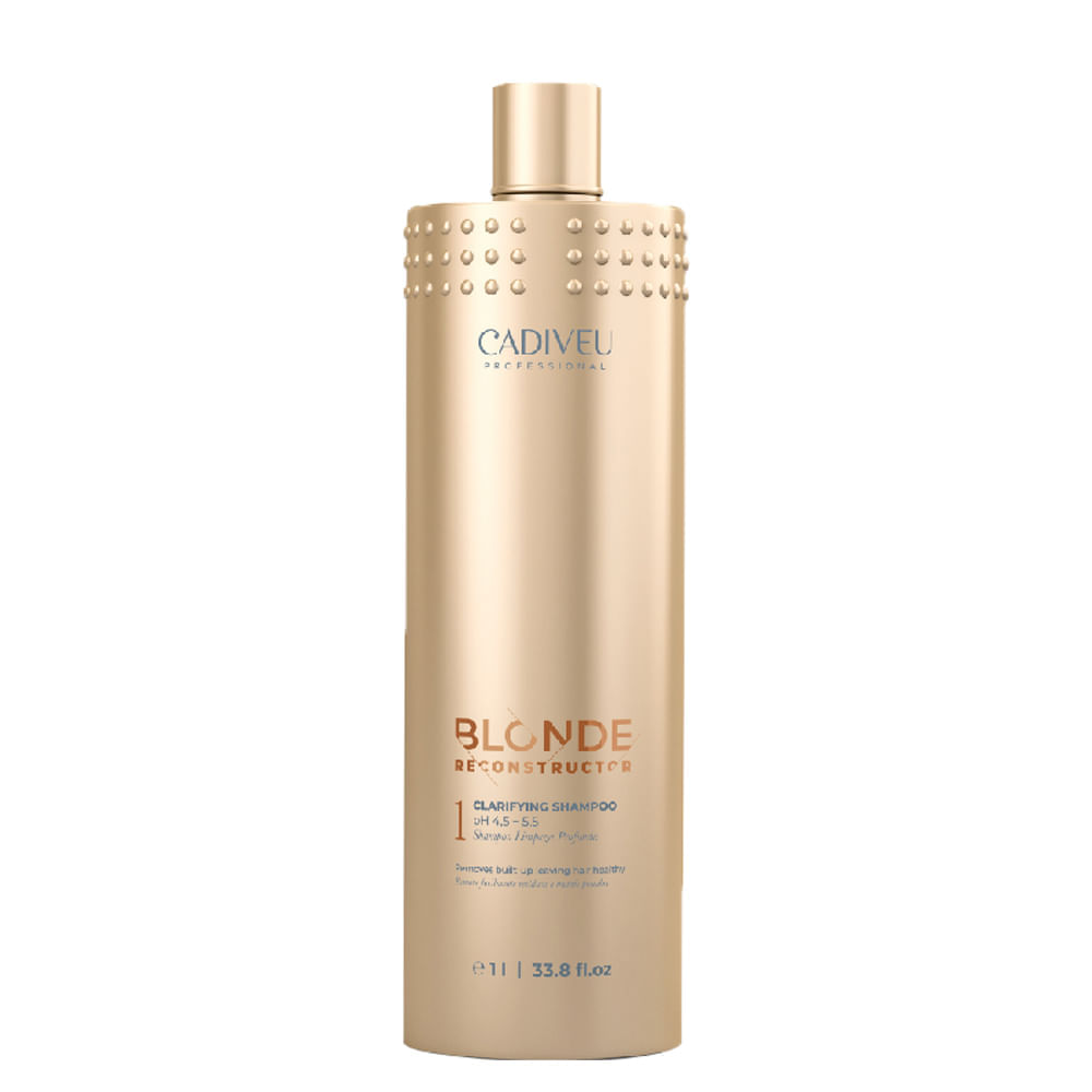 Shampoo Cadiveu Professional Blonde Reconstructor Clarifying 1000 Ml