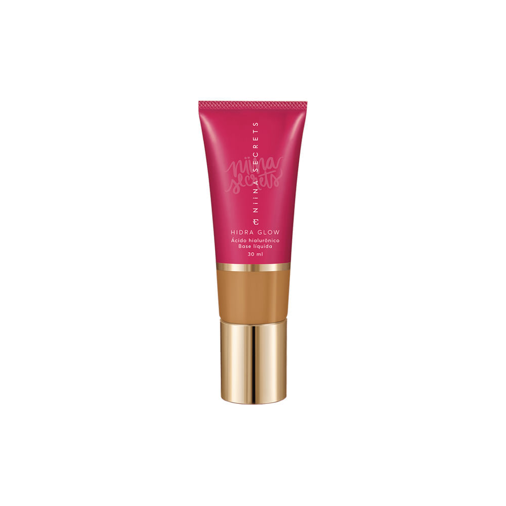 Base Líquida Natural Eudora Niina Secrets Hidra Glow 65 30 ml
