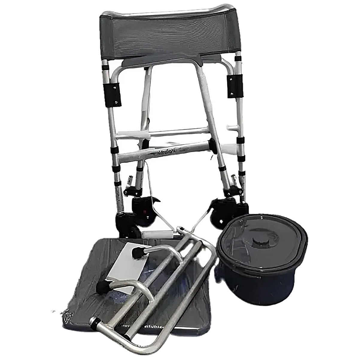 Cadeira de Banho Desmontável de Alumínio Hidrolight SC101 - 135kg