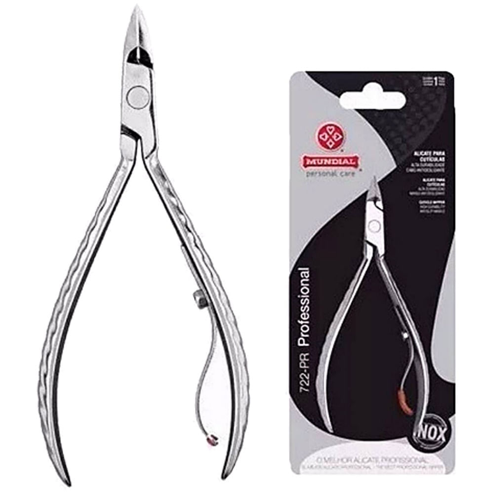 Alicate Cutícula Mundial 772-pr Professional Longo - Unidade
