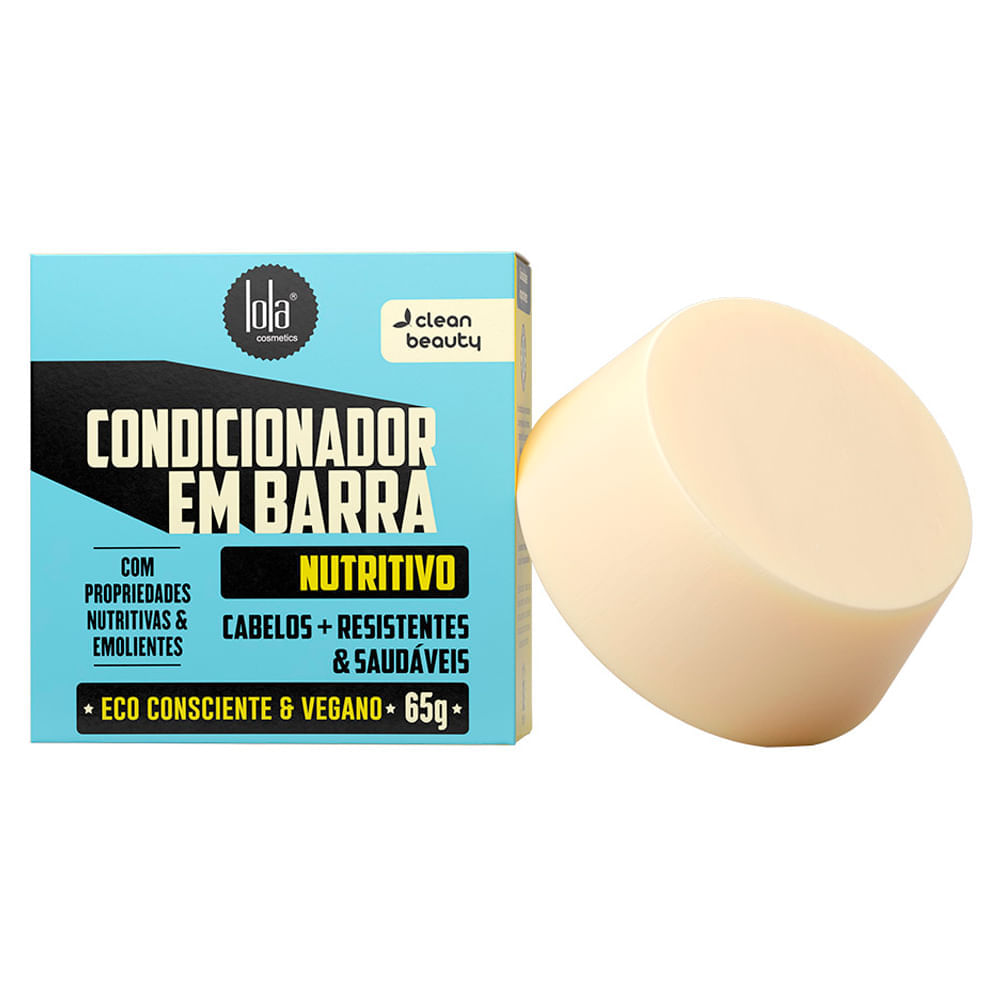 Lola Cosmetics Condicionador Em Barra Nutritivo 65g