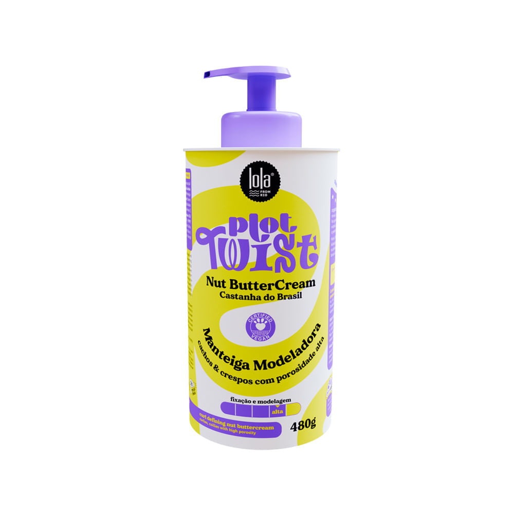 Kit Lola Cosmetics Plot Twist Gel Modelador 480g + Manteiga Modeladora 480g